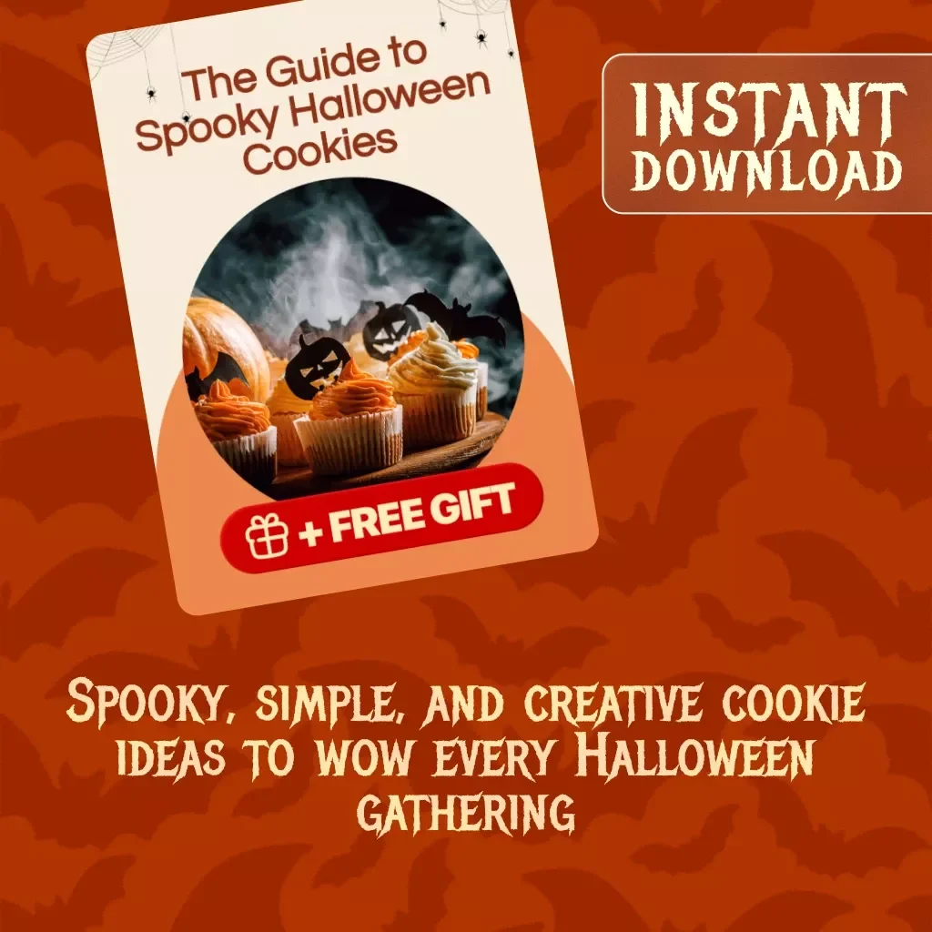 The Guide to Spooky Halloween Cookies | Printable eBook for Creative Cookie Decorating, Party Treats, and DIY Baking Ideas