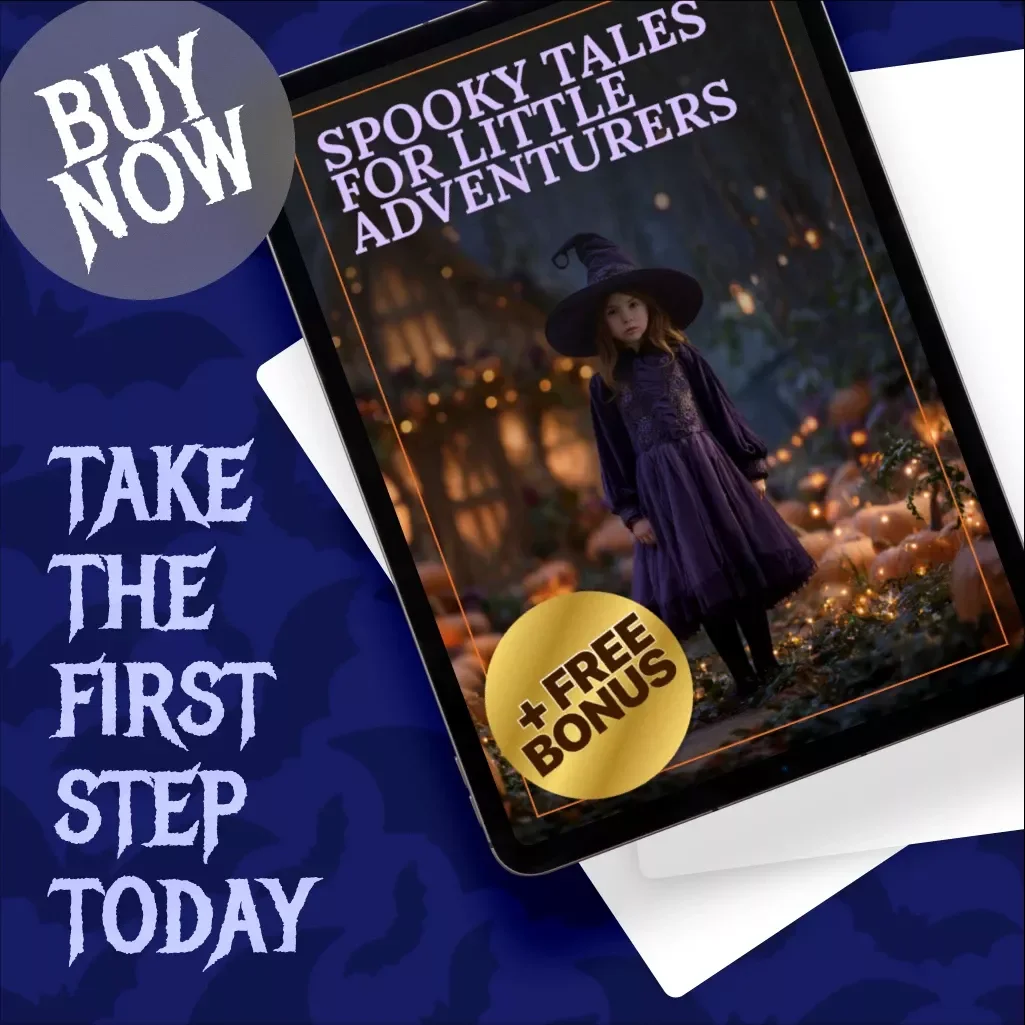 Spooky Tales for Little Adventurers | Digital Guide for Parents & Teachers | Kids’ Scary Storytelling eBook, Story Prompts & Safe Halloween Fun