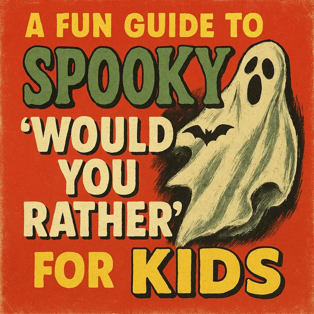 A Fun Guide to Spooky ‘Would You Rather’ for Kids | Halloween Party Game Ideas | Printable Digital Download
