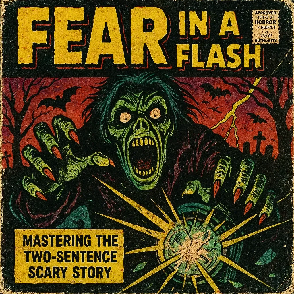 Fear in a Flash: Mastering the Two-Sentence Scary Story | Horror Writing Guide for Crafting Terrifying Two Sentence Scary Stories, eBook & Digital Download