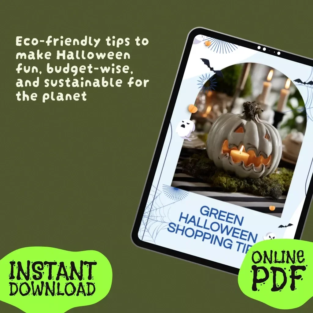 Green Halloween Shopping Tips | Eco-Friendly Halloween Shopping Tips Guide for Sustainable Costumes, Green Party Décor & Zero-Waste Celebrations