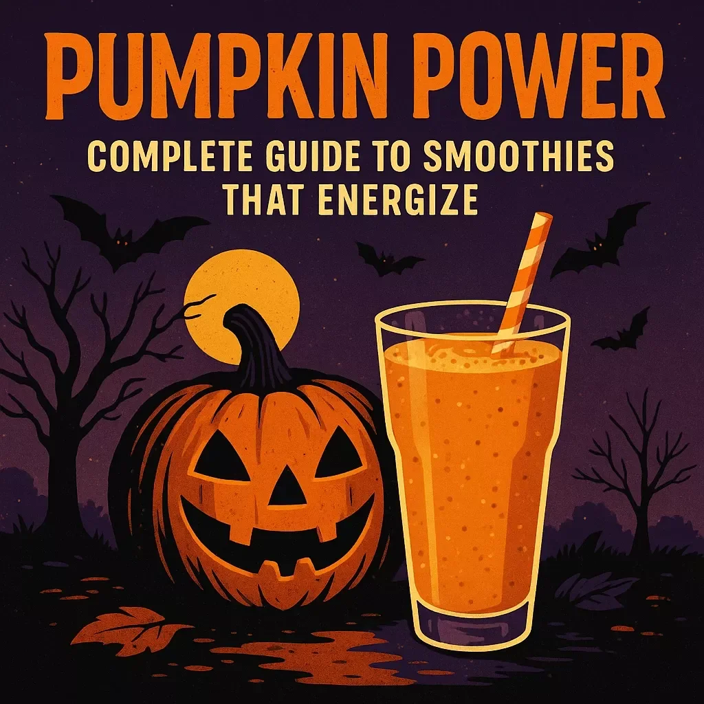Pumpkin Power: Complete Guide to Smoothies That Energize | Digital Pumpkin Smoothie Recipe Guide, Healthy Breakfast Ideas, Instant Download
