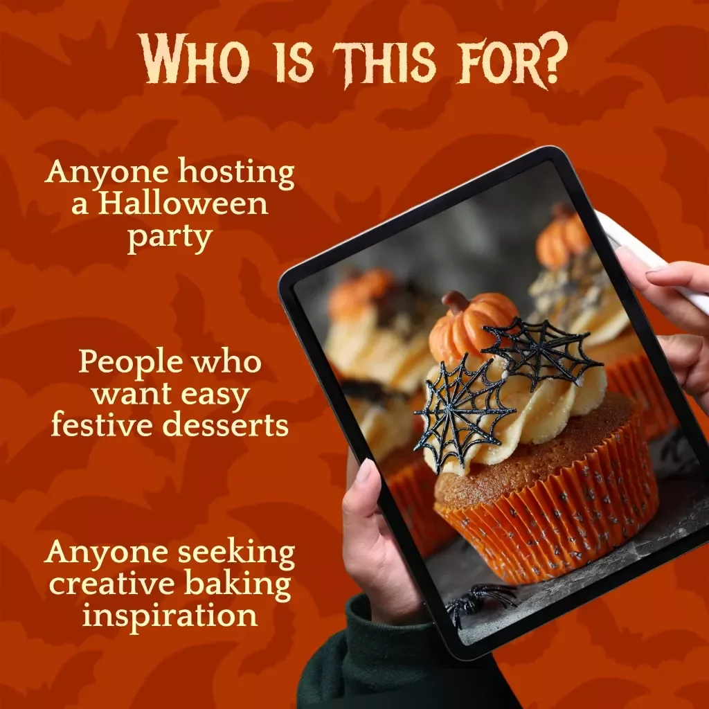 The Guide to Spooky Halloween Desserts | Digital Download eBook for DIY Halloween Treats, Creepy Cakes, Cupcakes, Pies, & Party Ideas