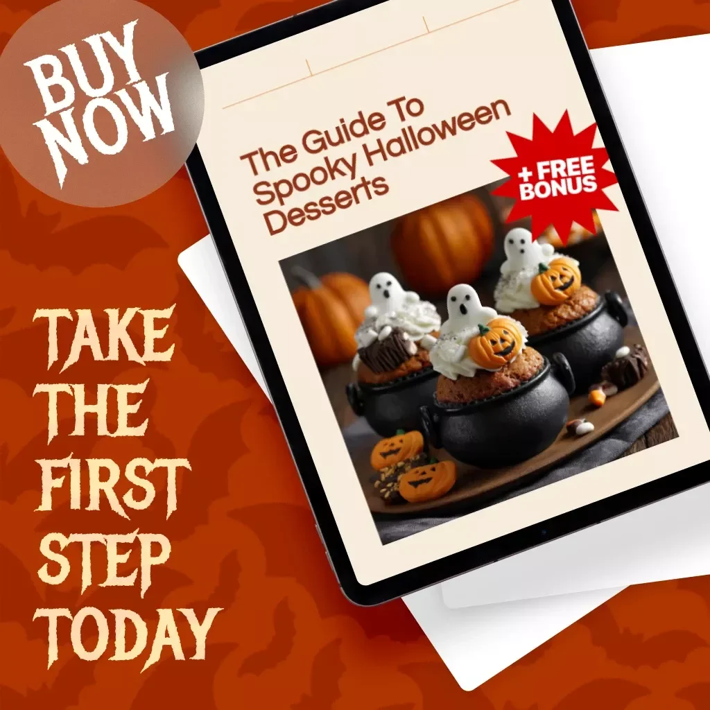 The Guide to Spooky Halloween Desserts | Digital Download eBook for DIY Halloween Treats, Creepy Cakes, Cupcakes, Pies, & Party Ideas