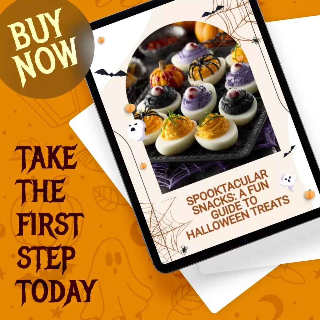 Spooktacular Snacks: A Fun Guide to Halloween Treats | Halloween Snacks eBook for Parties, Kids, and DIY Spooky Food Ideas