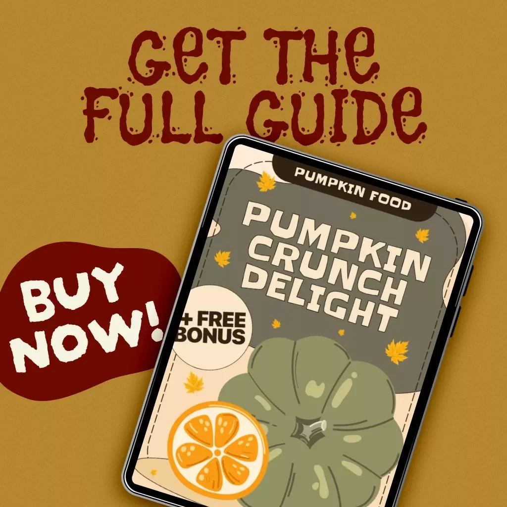 Pumpkin Crunch Delight | Cozy Fall Dessert Guide | Easy Pumpkin Crunch Recipe eBook for Home Bakers