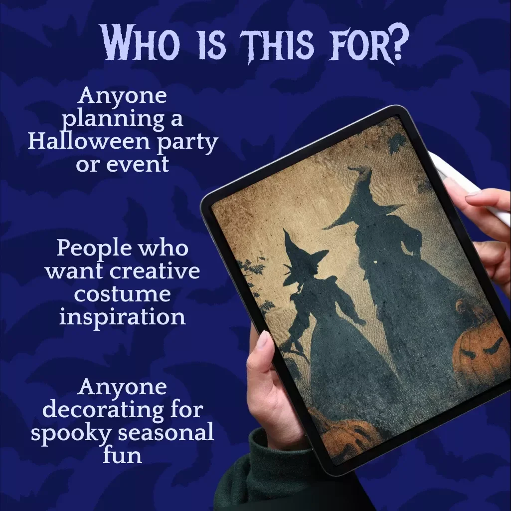 Spook-tacular Checklist: Must-Have Scary Halloween Characters | Printable Digital Download Guide for Party Planning, Costume Ideas & Haunted Decor Inspiration