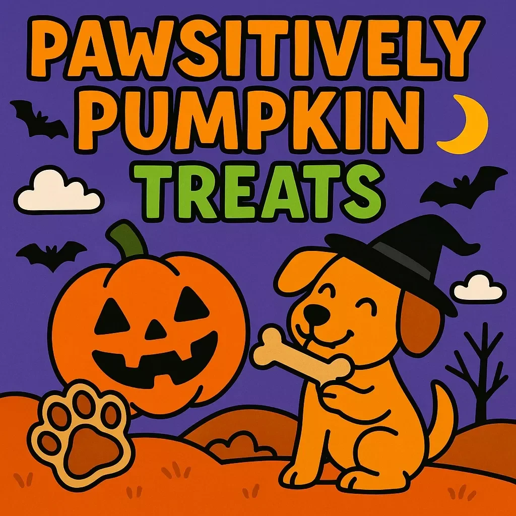 Pawsitively Pumpkin Treats: Easy Pumpkin Dog Treats Recipe eBook for Homemade Healthy Dog Snacks