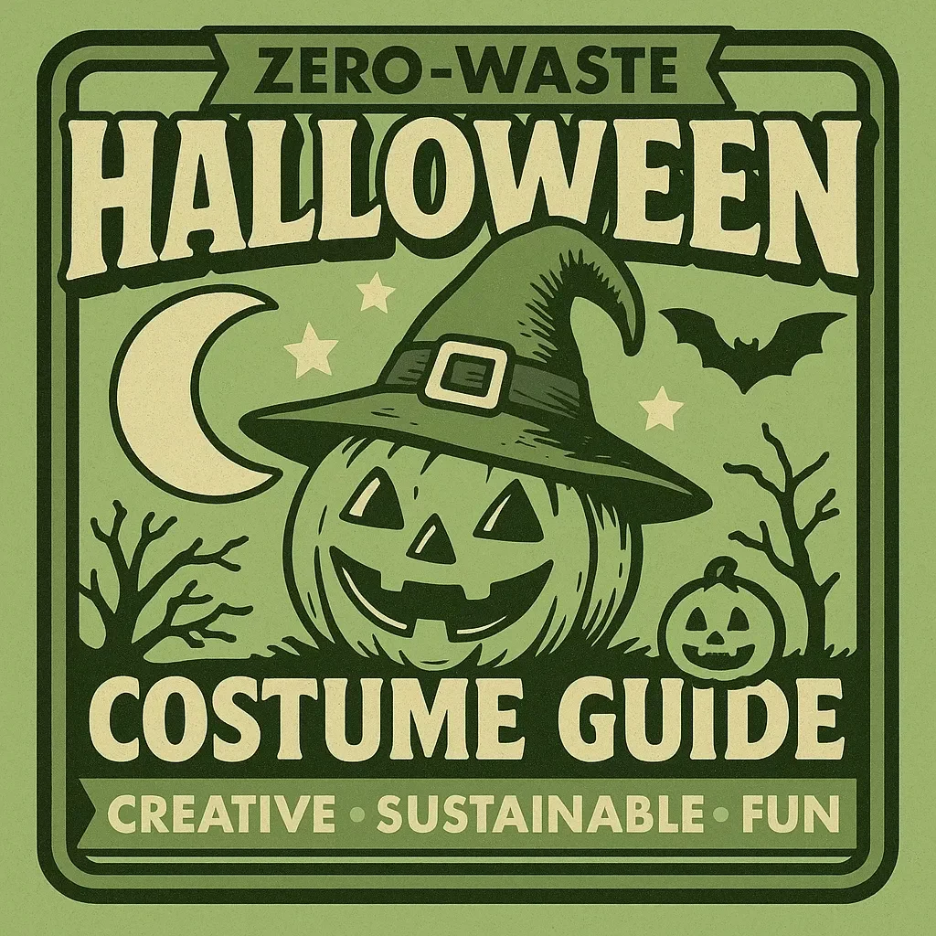 Zero-Waste Costume Guide: Creative, Sustainable, Fun | How to Build a Zero-Waste Costume Guide | Eco-Friendly eBook & DIY Checklist