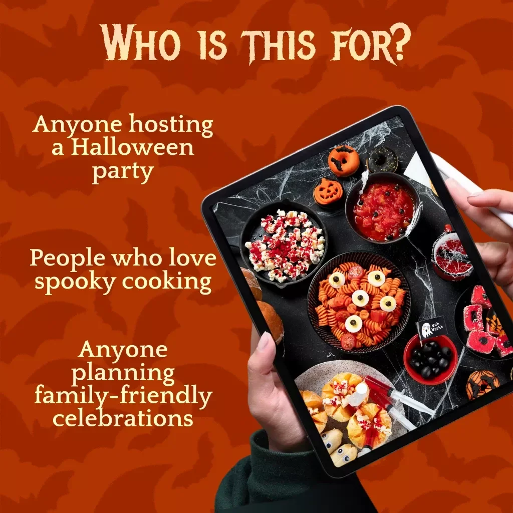 Frightfully Delicious: Halloween Recipes to Bewitch Your Guests – Spooky Halloween Party Recipes eBook for Creepy Appetizers, Devilish Desserts & Chilling Drinks