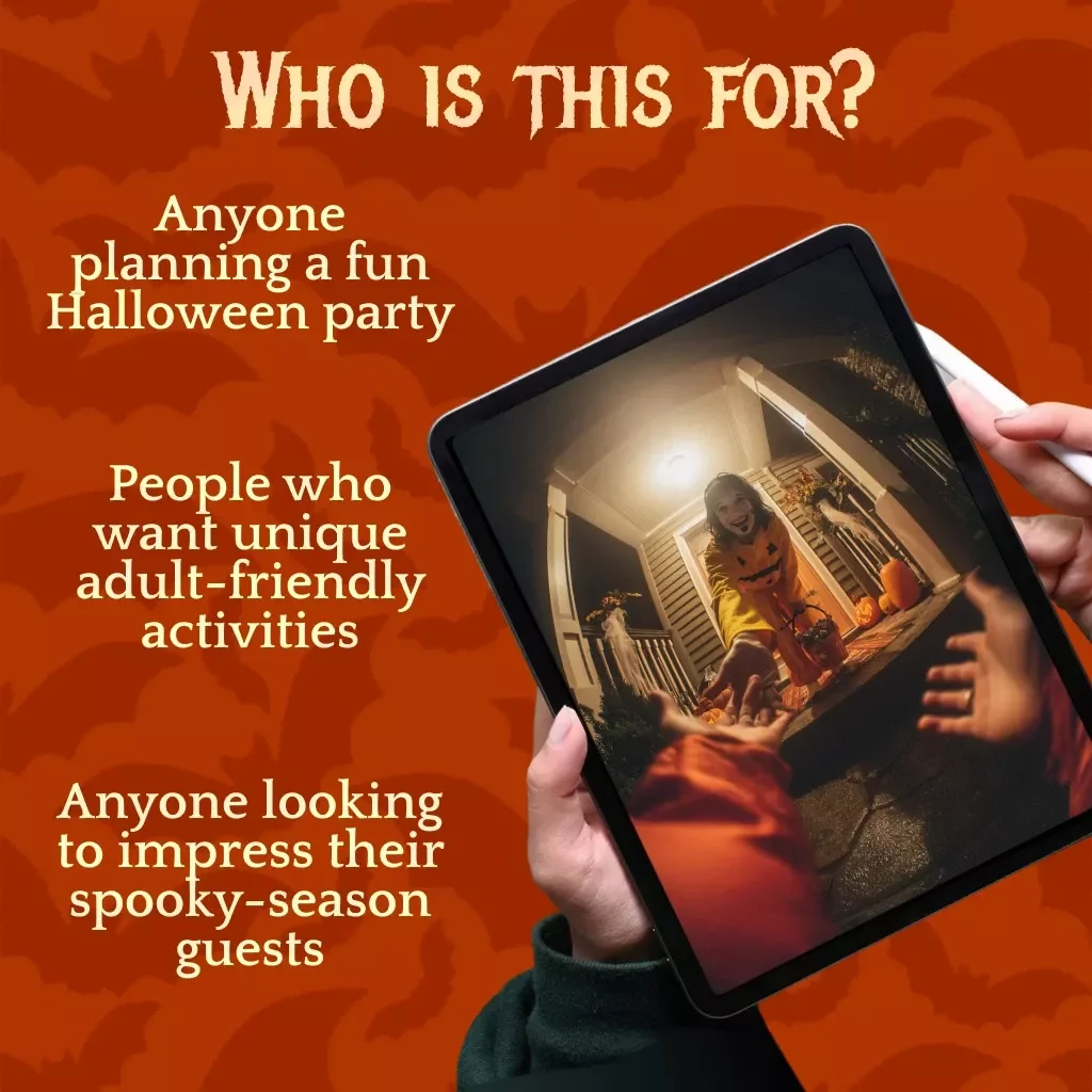Halloween Games for Adults: The Ultimate Checklist | Printable Party Game Ideas | Fun Halloween Activities for Adults