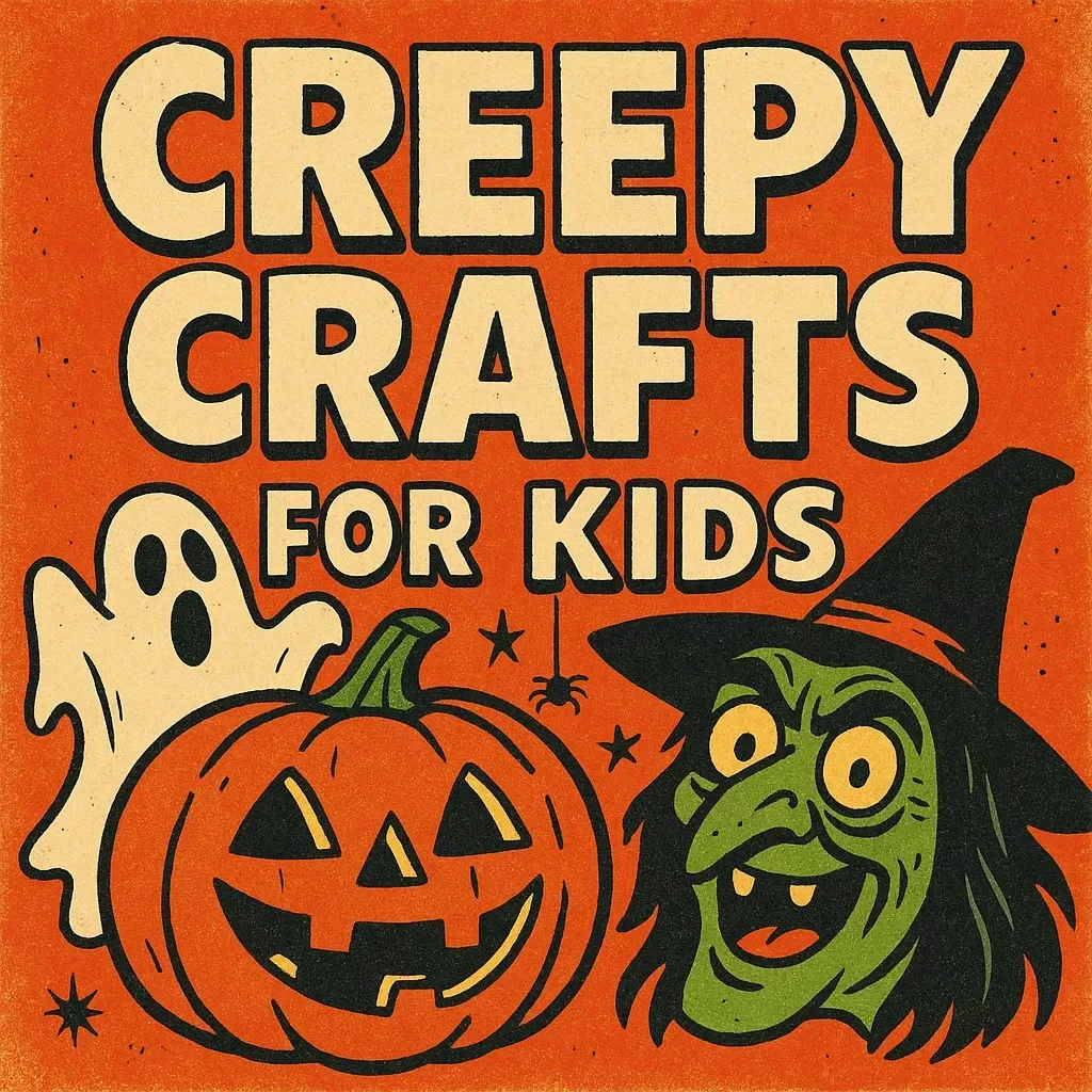Creepy Crafts for Kids Guide | Fun & Easy Spooky Crafts for Kids | Halloween DIY Activities & Printable Craft Ideas