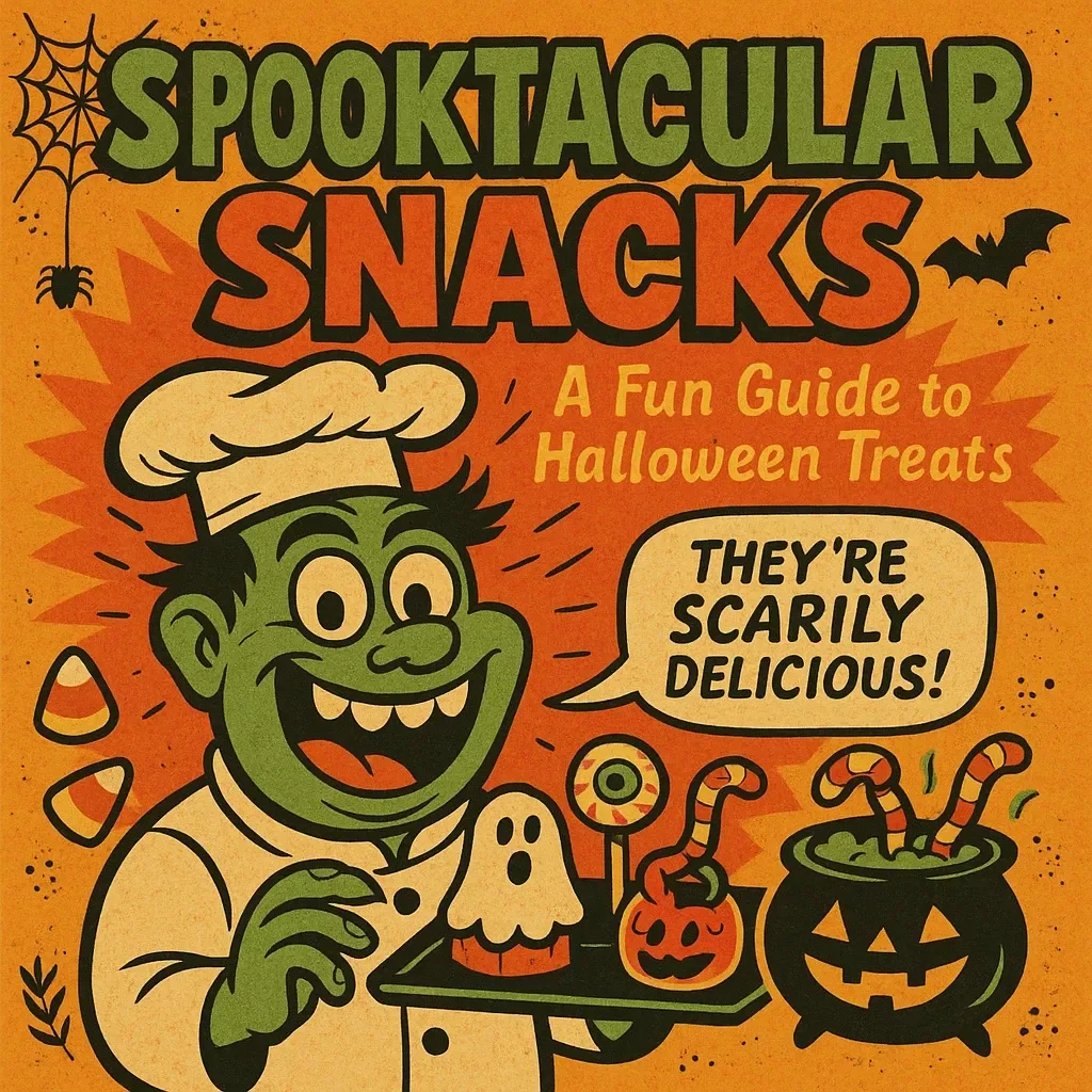 Spooktacular Snacks: A Fun Guide to Halloween Treats | Halloween Snacks eBook for Parties, Kids, and DIY Spooky Food Ideas