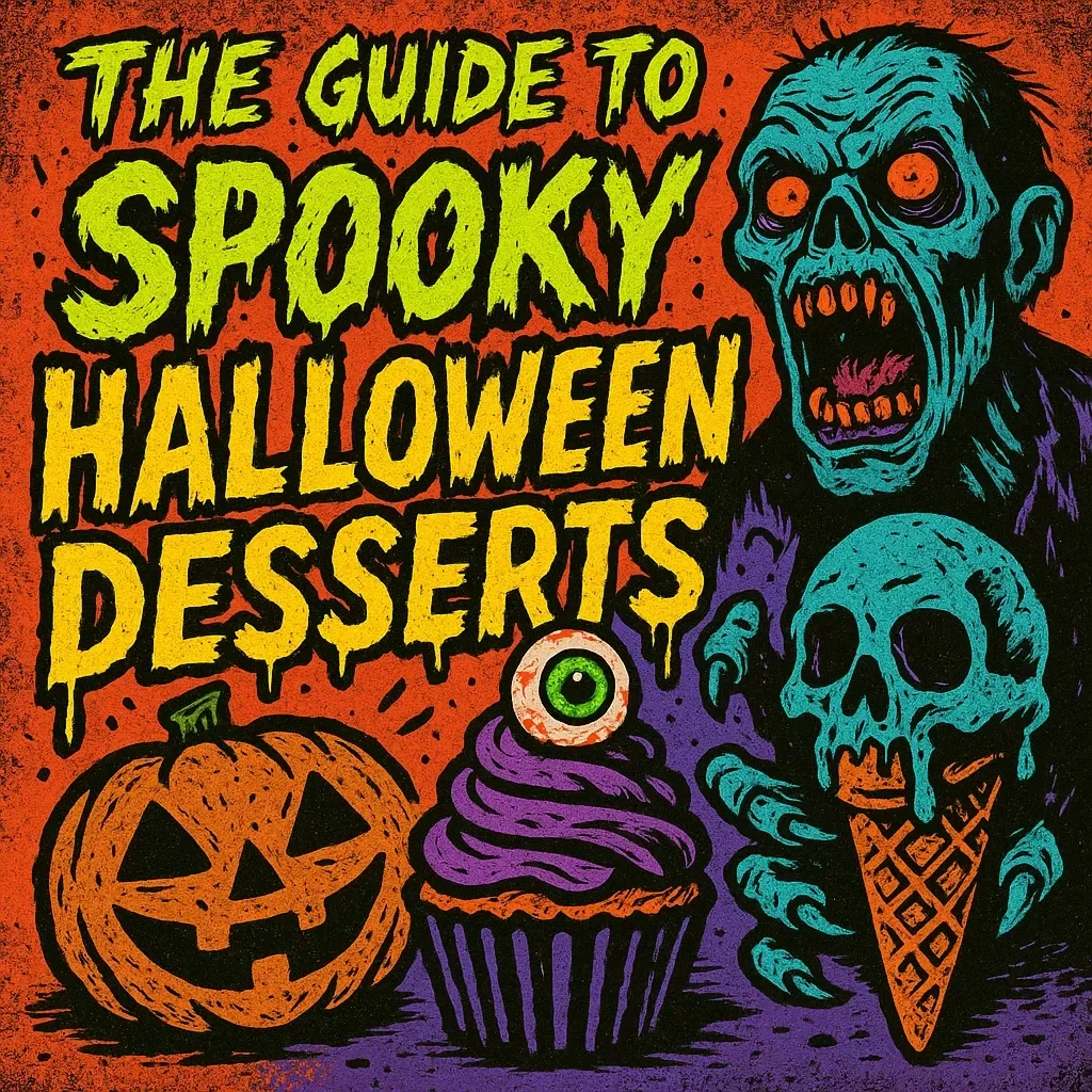 The Guide to Spooky Halloween Desserts | Digital Download eBook for DIY Halloween Treats, Creepy Cakes, Cupcakes, Pies, & Party Ideas