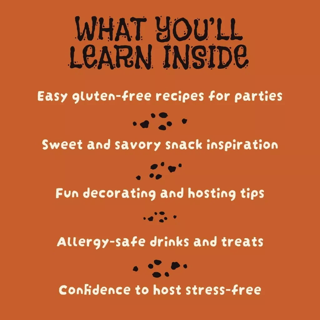 Spooktacular Gluten-Free Halloween Treats That Everyone Will Love | Gluten-Free Halloween Party Treat Guide | Digital Download eBook for Festive Recipes, Hosting, and Allergy-Friendly Fun
