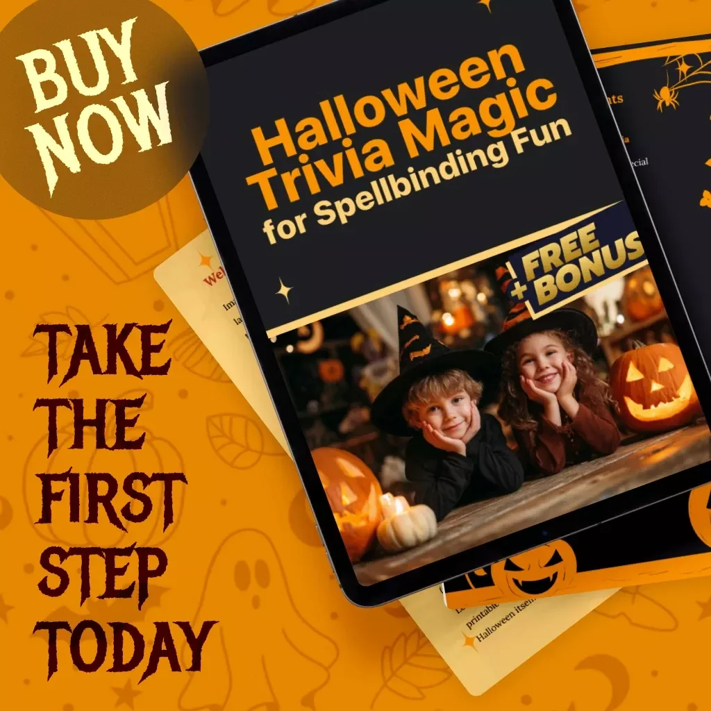 Halloween Trivia Magic for Spellbinding Fun | Ultimate Halloween Trivia Printable eBook & Party Guide | Digital Download Game Night Checklist