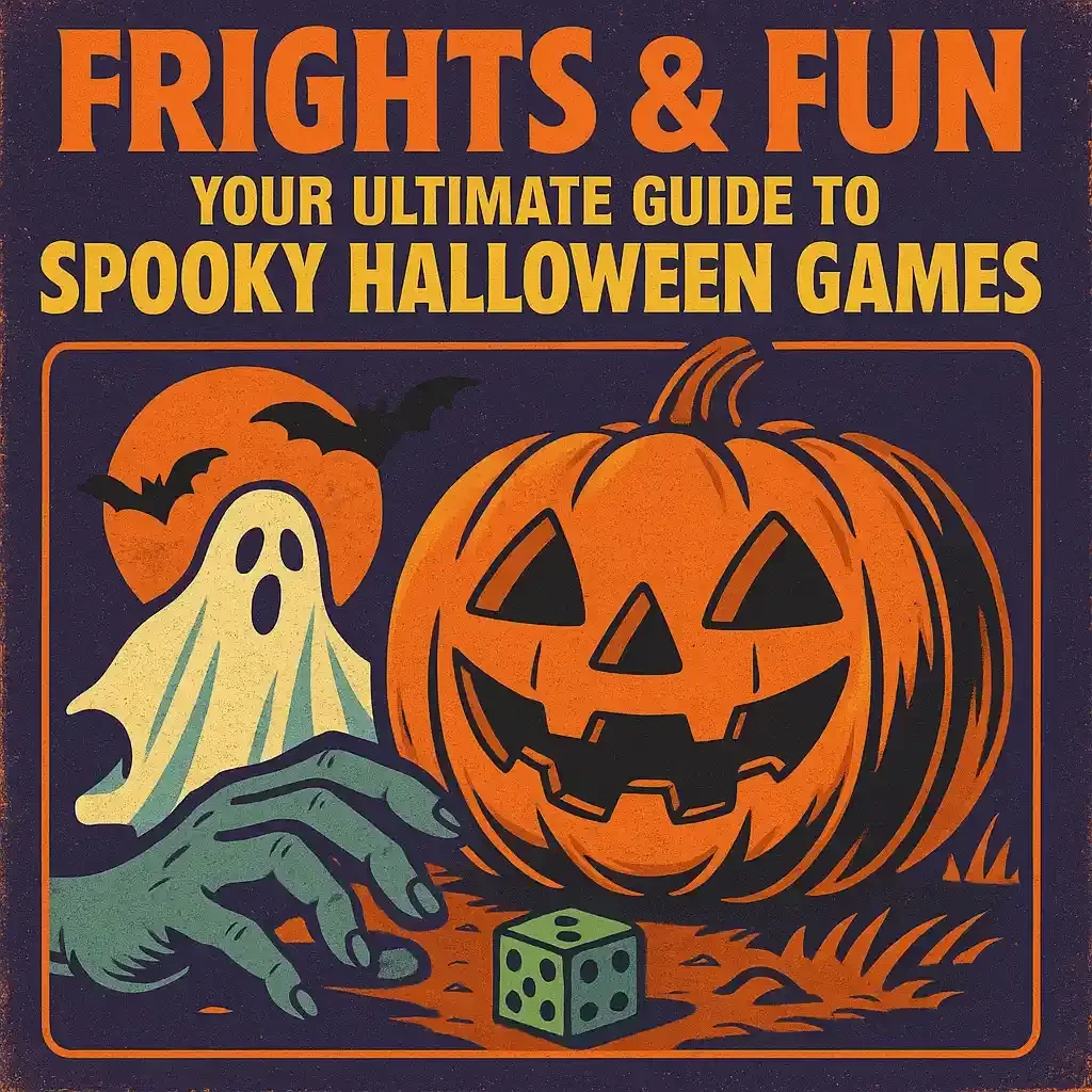Frights & Fun: Your Ultimate Guide to Spooky Halloween Games | Digital Download eBook for Party Hosts, Families & Friends