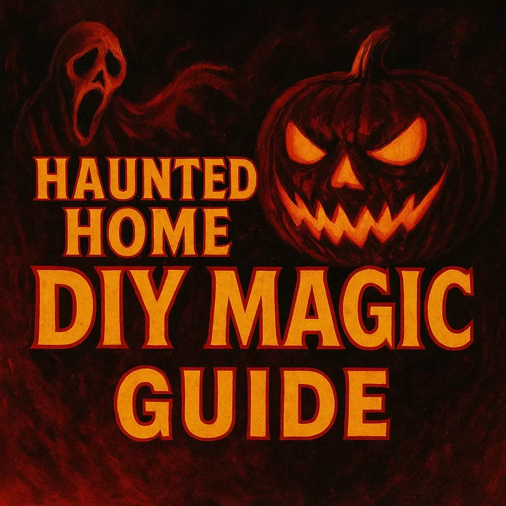 Haunted Home DIY Magic Guide – Easy DIY Halloween Decorations, Haunted House Setup, Indoor & Outdoor Decor, AI Halloween Ideas & Budget-Friendly DIY Projects