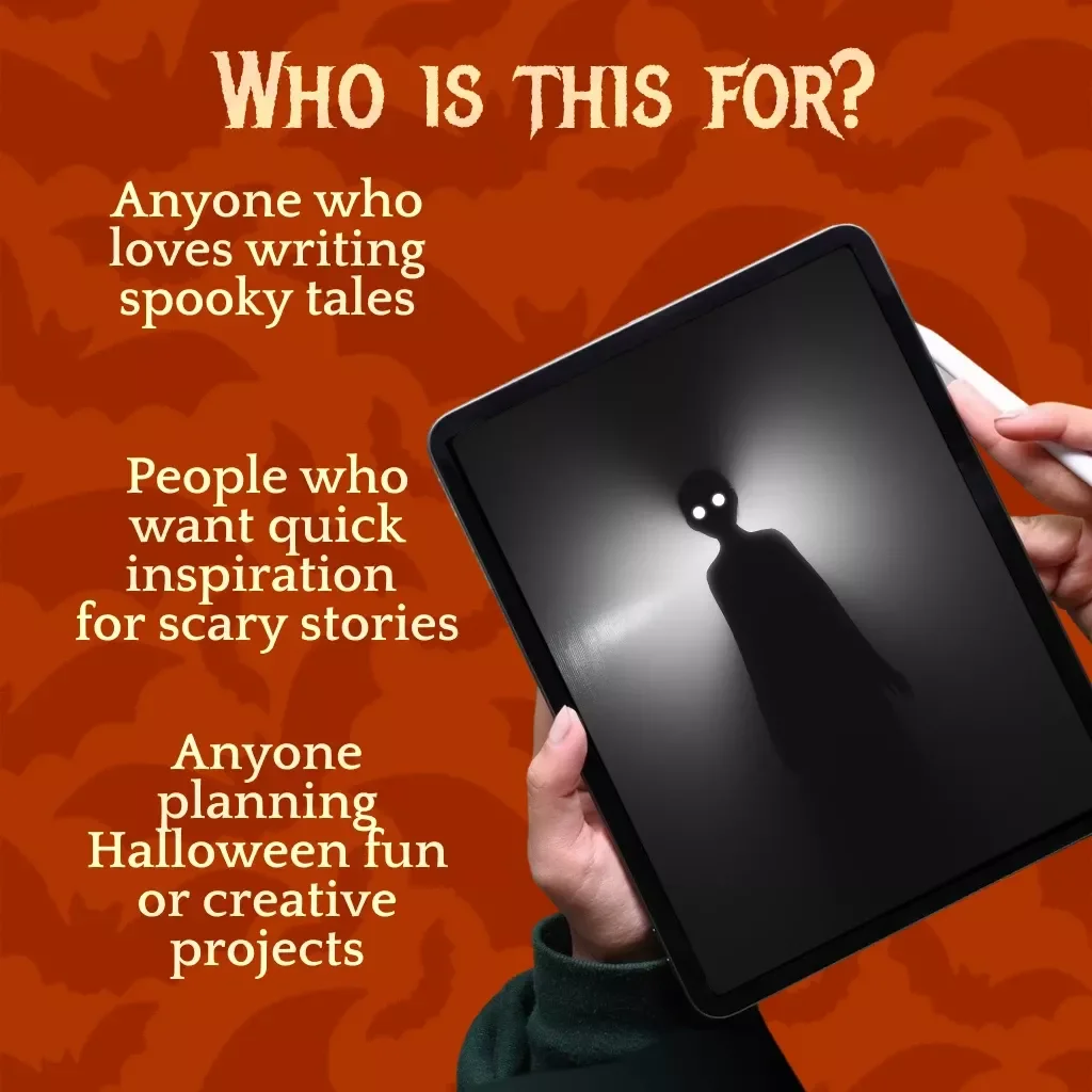 Spooky Story Master Checklist | Halloween Spooky Stories Writing Guide, Digital Download, Haunted House, Ghost & Witch Storytelling Ideas