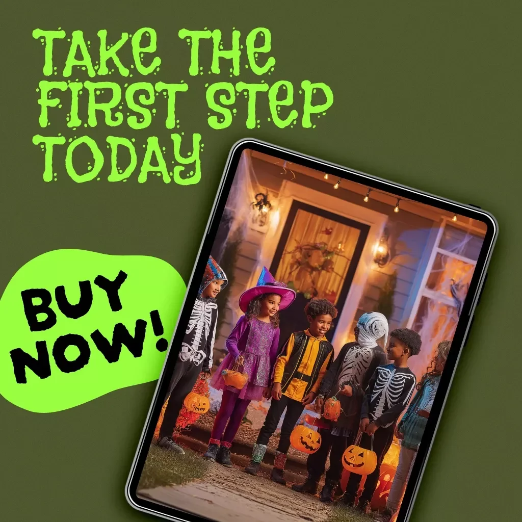 Neighborhood Halloween Etiquette Checklist | Printable Digital Download | Trick-or-Treat Rules & Halloween Manners Guide