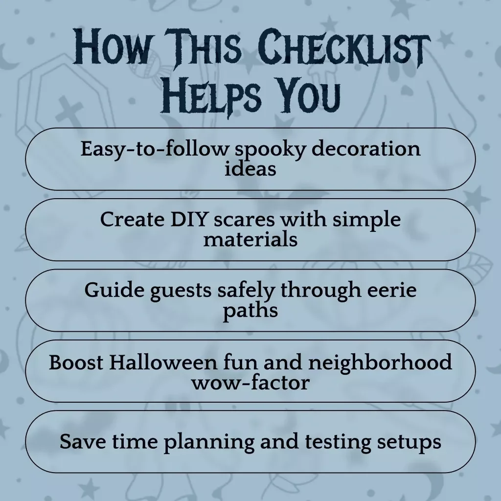 Spooky Halloween Yard Checklist – Ultimate Guide for Spooky Halloween Yard Ideas