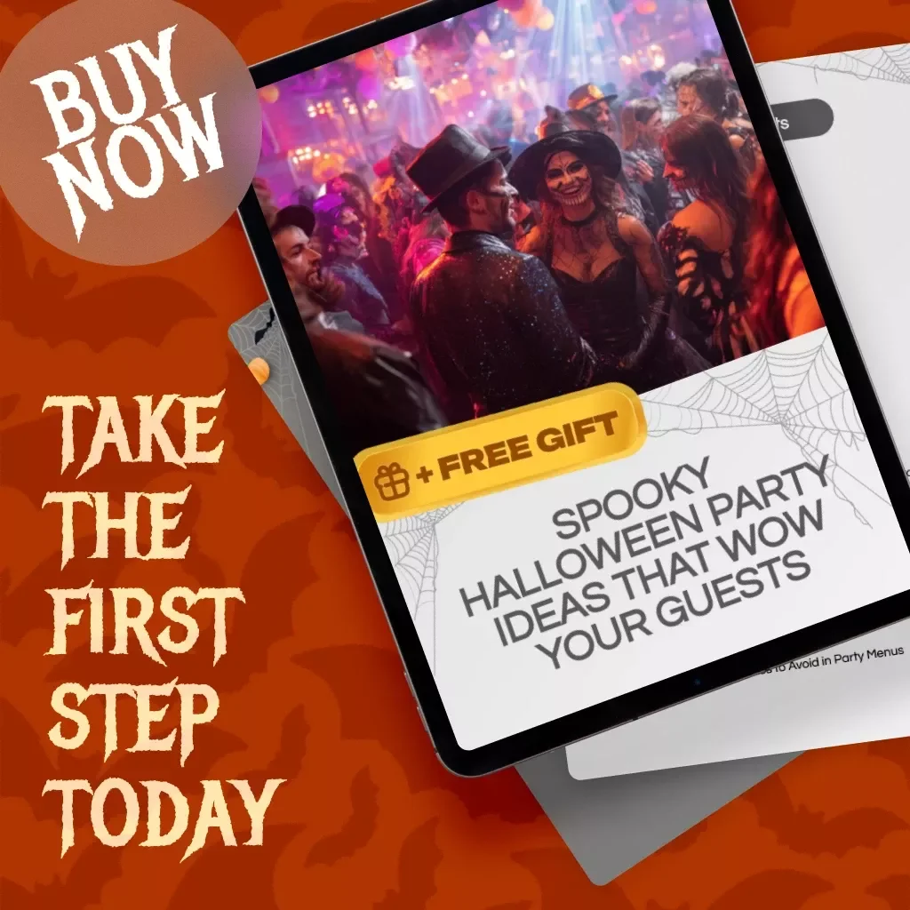 Spooky Halloween Party Ideas That Wow Your Guests | Digital Download Ebook | DIY Decorations, Creepy Food & Drinks, Costumes, Invitations & Entertainment Guide