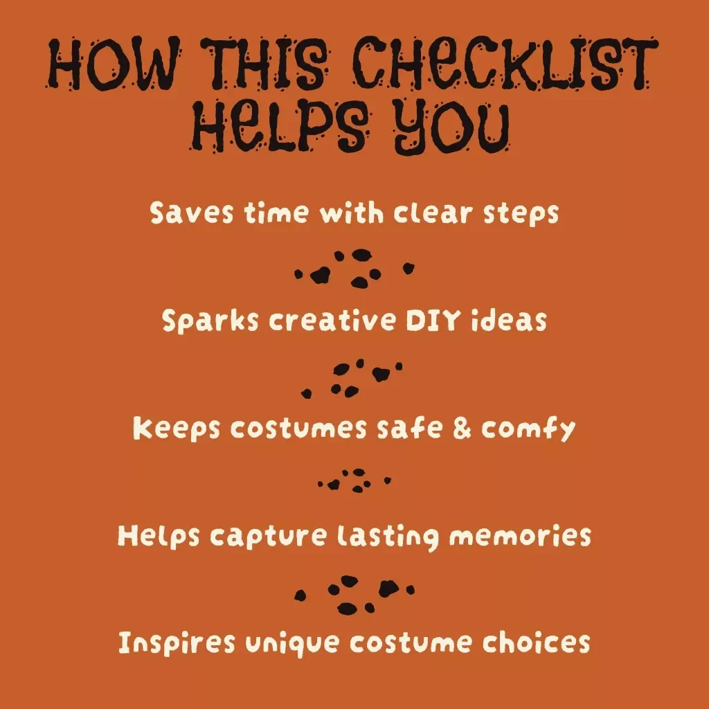 The Ultimate Kids’ Halloween Costume Checklist | Printable Digital Download | Halloween Costumes for Kids Guide & Planner