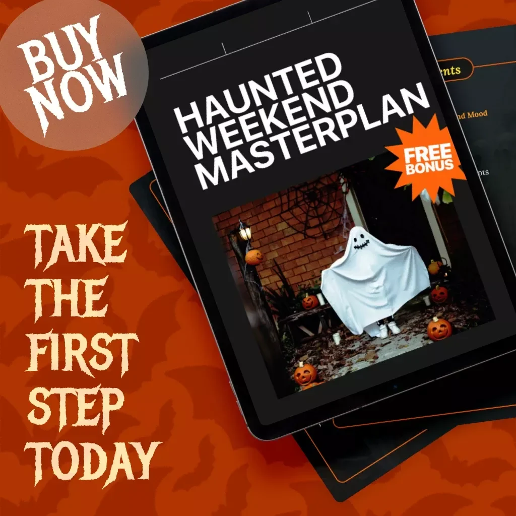 Haunted Weekend Masterplan | Halloween Weekend Game Plan eBook | Digital Download Party Guide