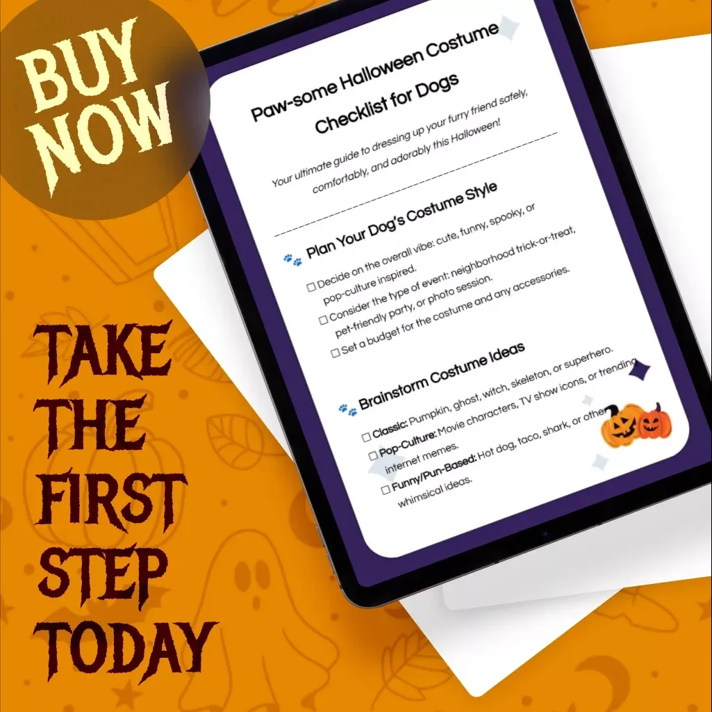 Paw-some Halloween Costume Checklist for Dogs: A Fun, Safe & Easy Guide for Pet Parents