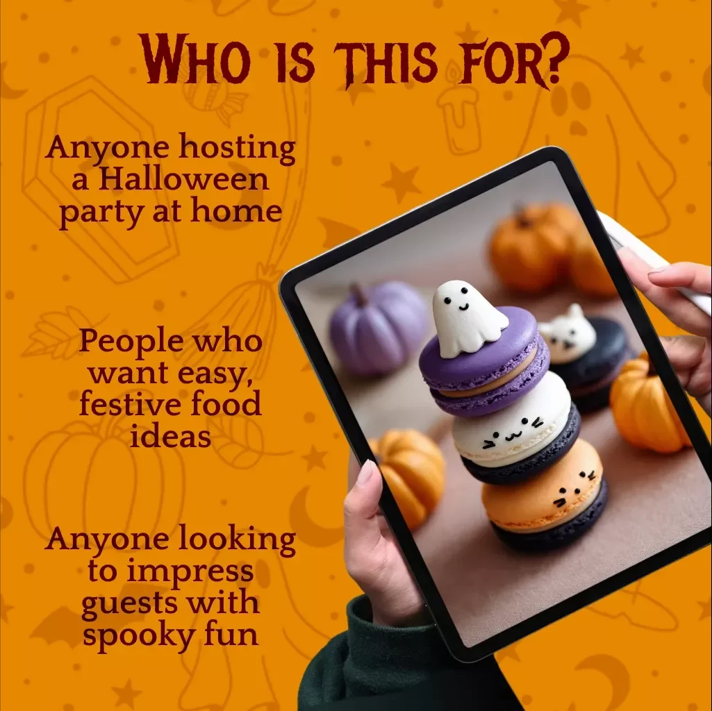 Spooky & Scrumptious Halloween Party Food Checklist | Halloween Food Ideas | Digital Download Party Guide