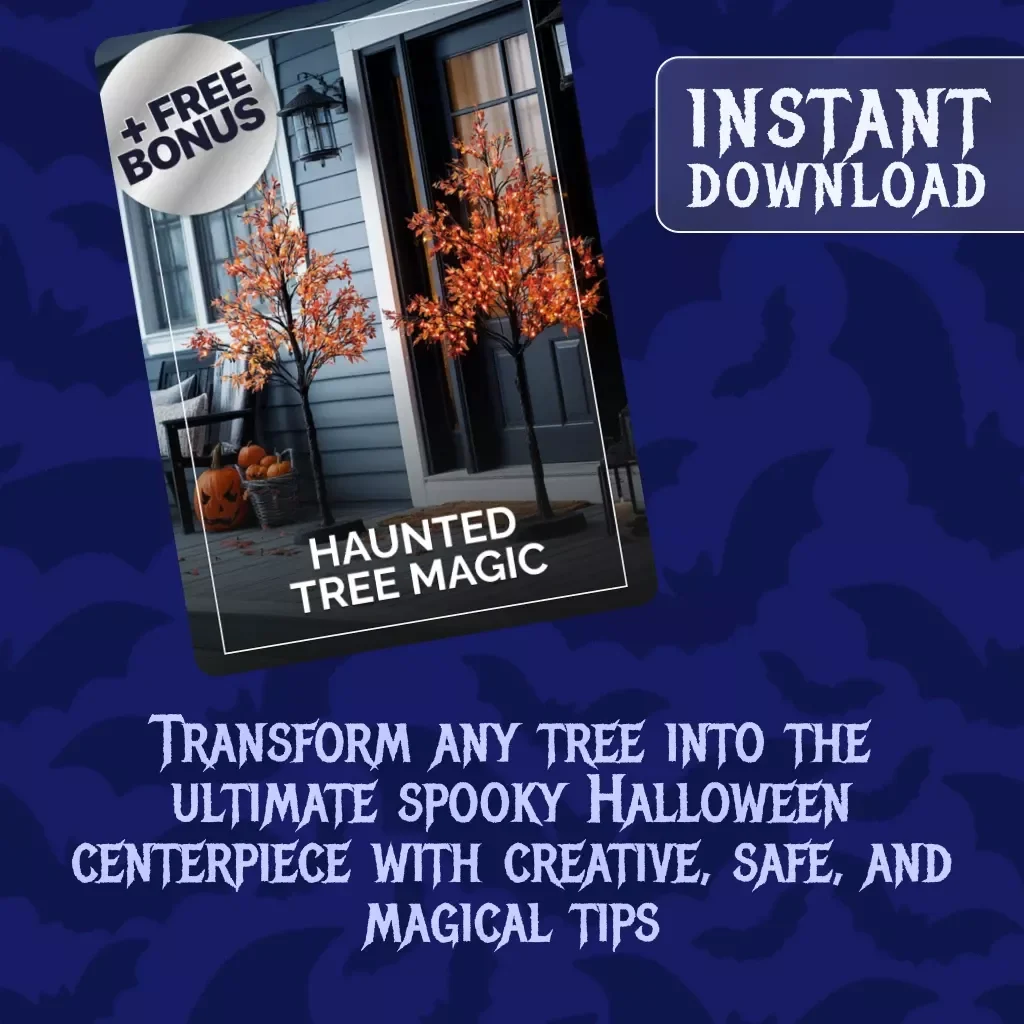 Haunted Tree Magic | Spooky Halloween Tree Decorations Guide for DIY & Outdoor or Indoor Decor Ideas