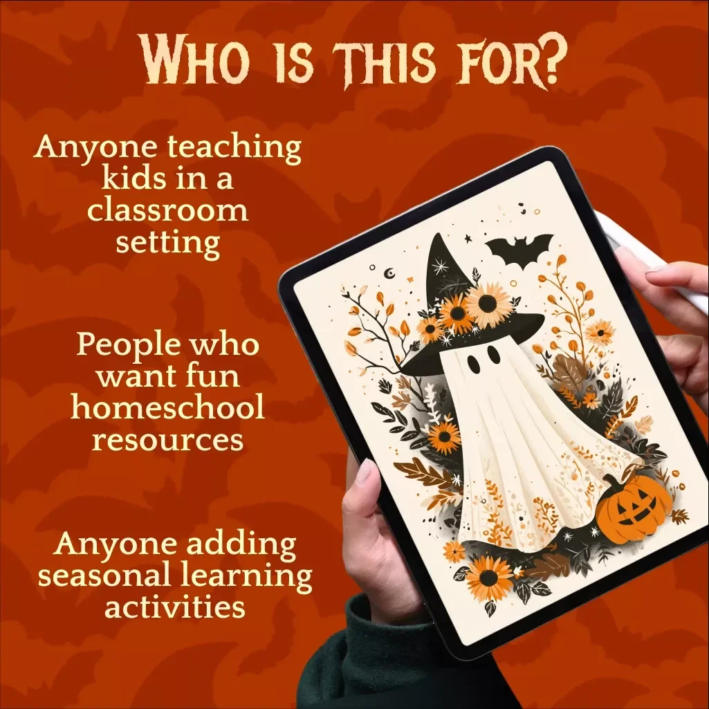 Pumpkin Patch Math Magic | Halloween Pumpkin Math Puzzle Printables Guide | Fun eBook for Teachers, Homeschool & Classroom Learning