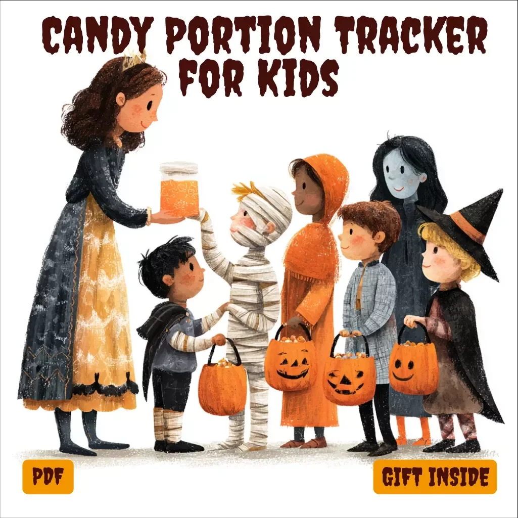 Smart Sweets: Candy Portion Tracker for Kids | Digital Download Guide, eBook & Checklist for Parents, Teachers & Healthy Families