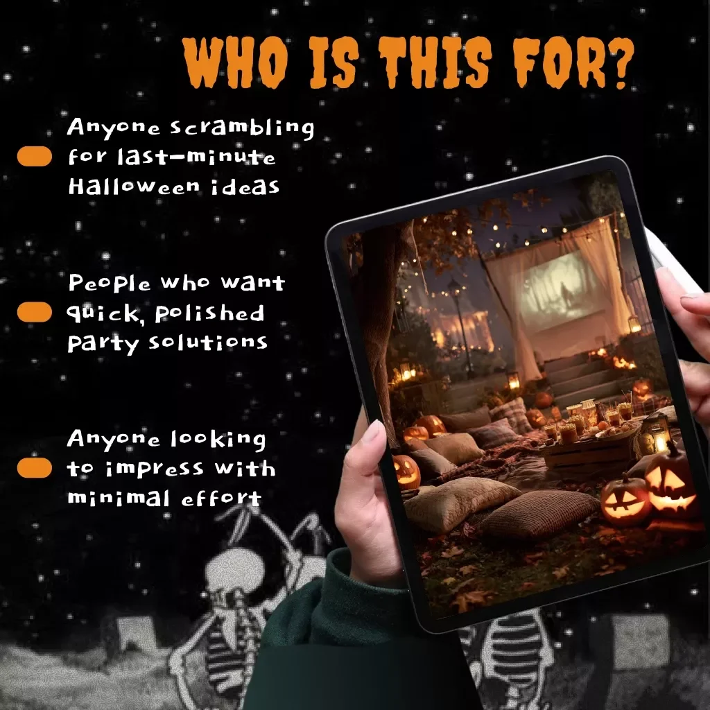 Last-Minute Halloween That Looks Perfect | Instant Digital Guide for Stress-Free Parties, DIY Costumes, Quick Décor & Fun That Still Feels Planned