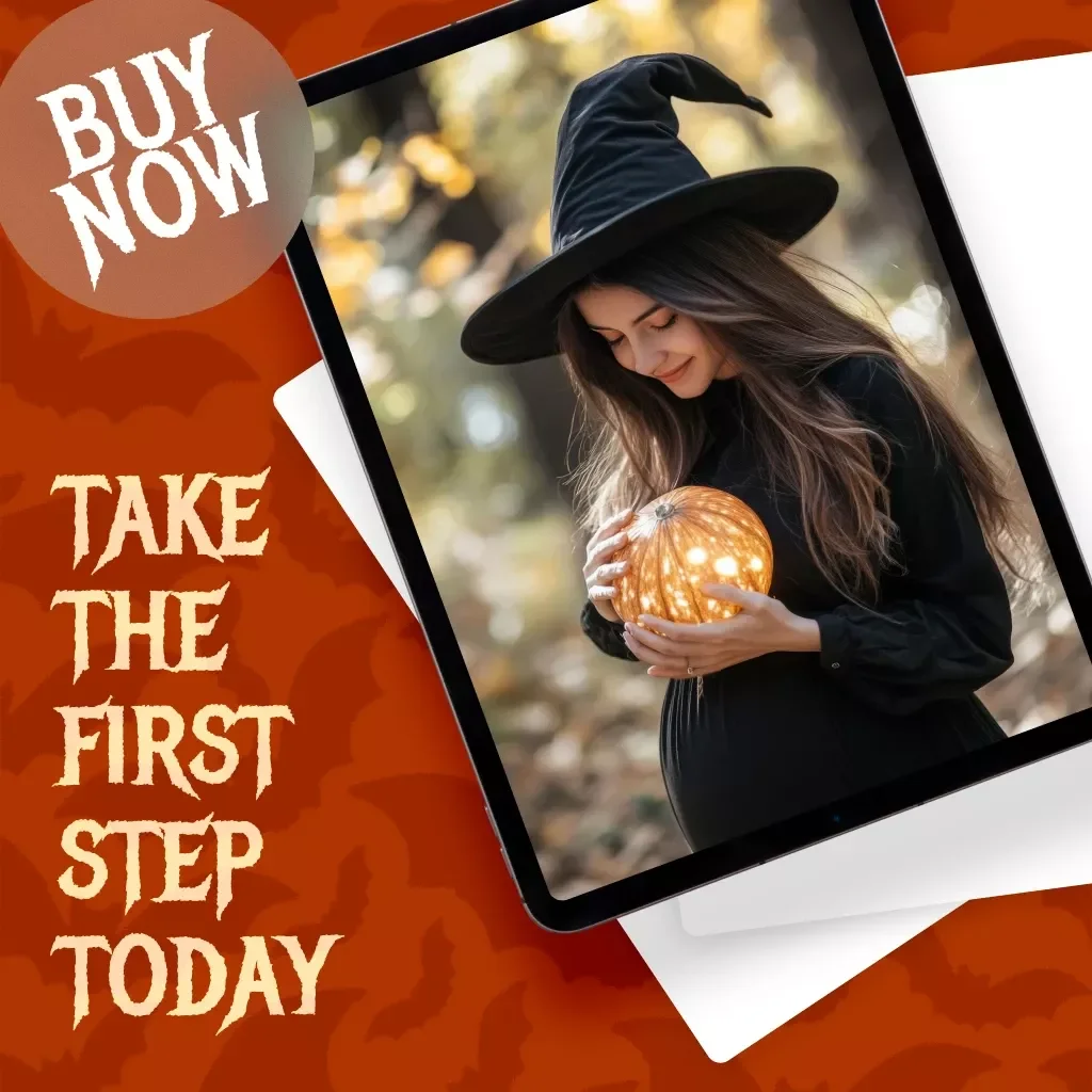 Pregnant Halloween Costume Checklist | Digital Download Guide for Cute, Funny, Spooky & Pop-Culture Maternity Halloween Costumes