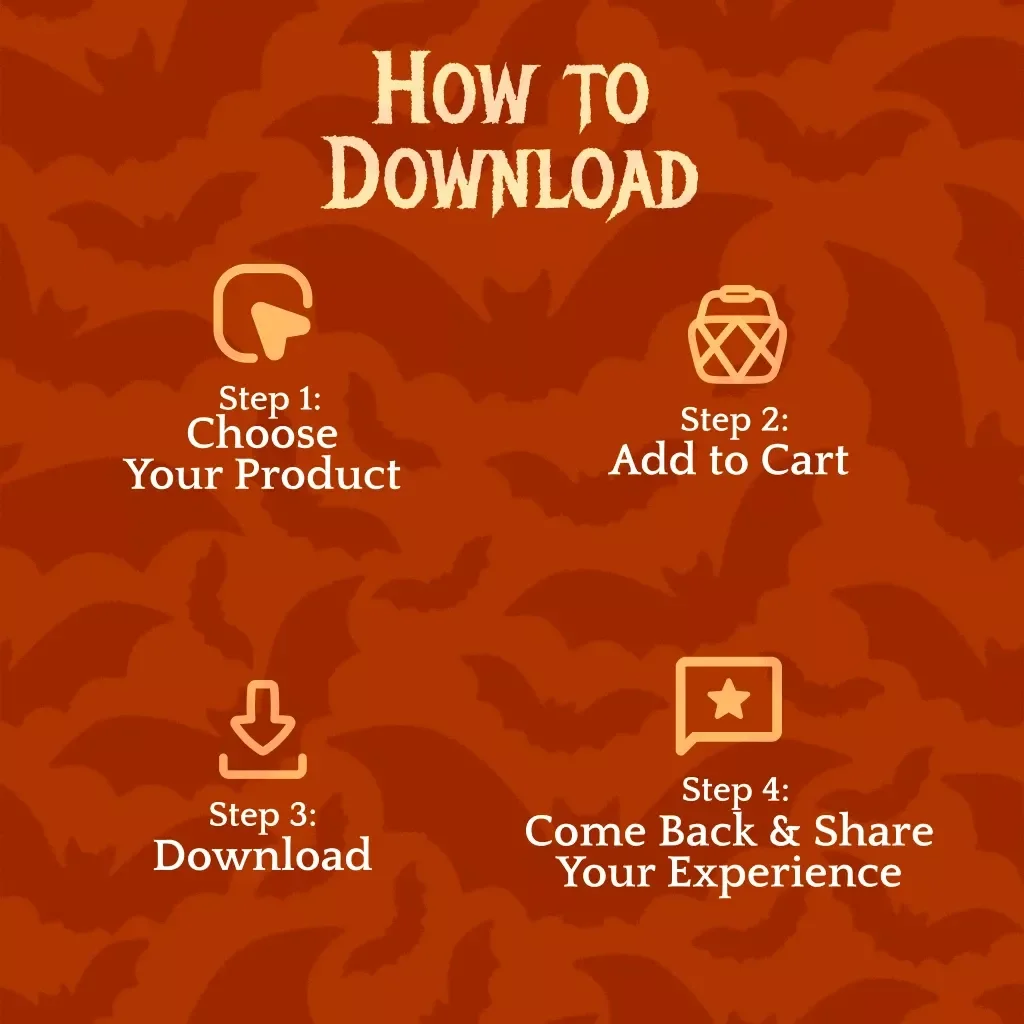 Spooky Bites Party Checklist | Halloween Food Ideas | Printable Party Finger Foods Guide