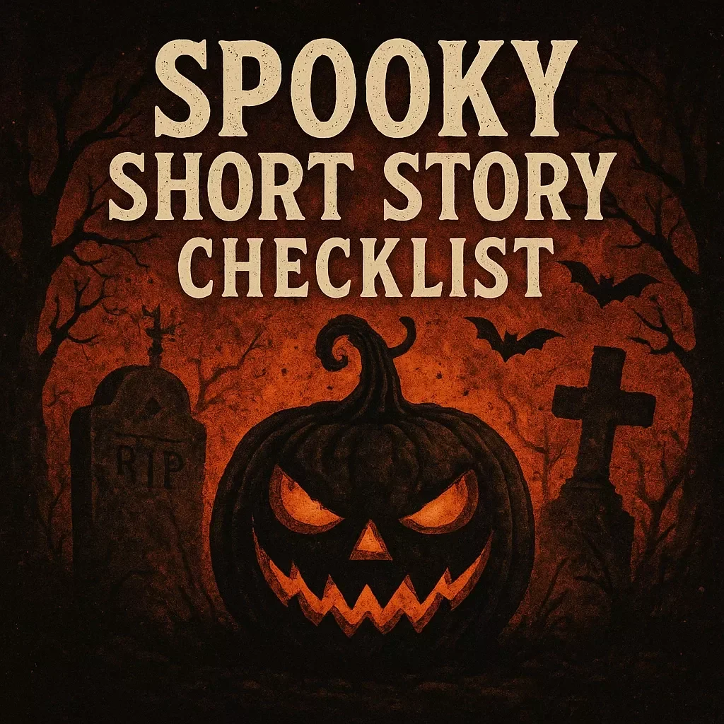 Spooky Short Story Checklist: Ultimate Guide to Craft Creepy Short Stories, Ghost Tales & Suspenseful Twists