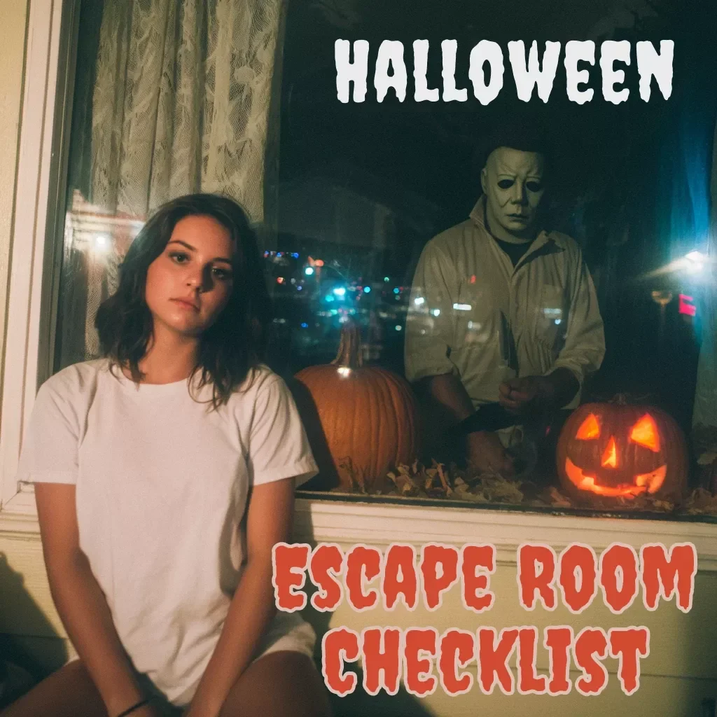 Howl-Inspired Halloween Escape Room Checklist | Digital Download Guide for DIY Haunted Games | How to Craft a Halloween Escape Room eBook