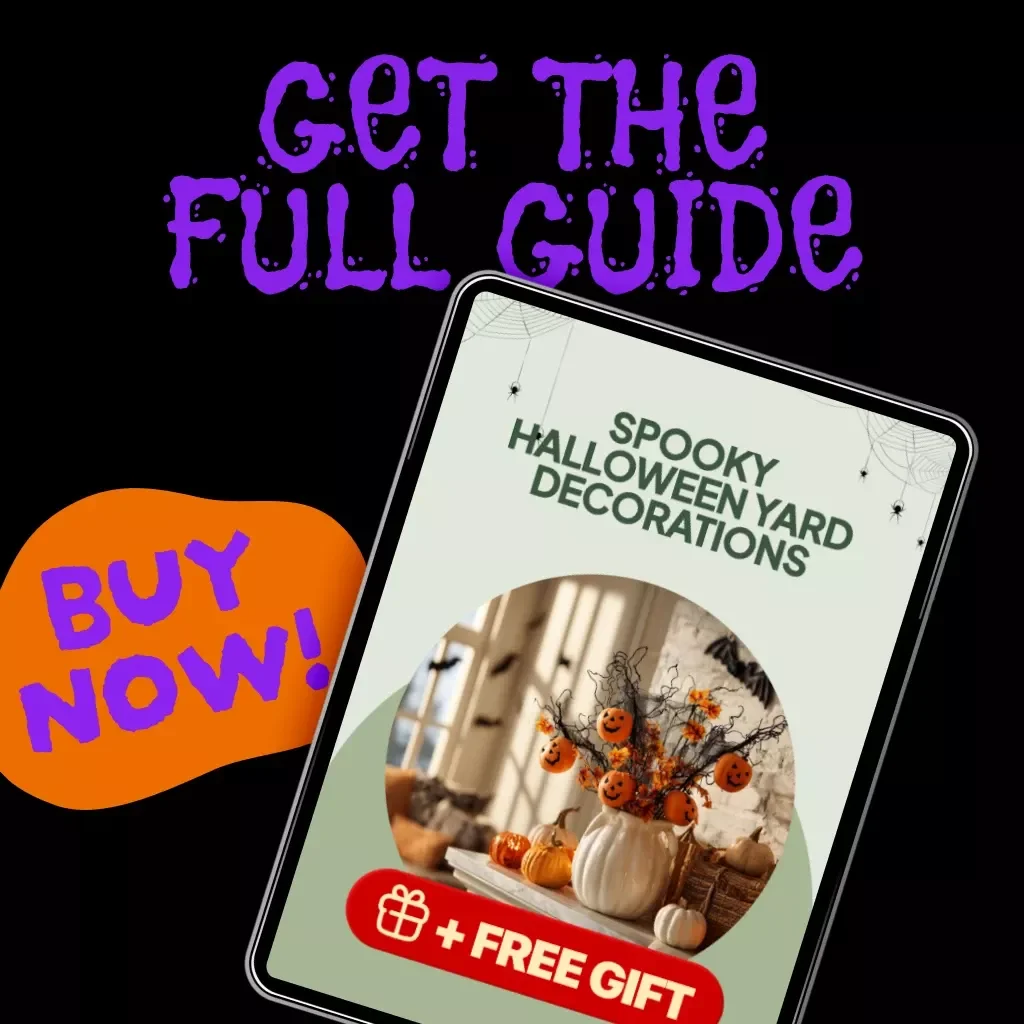 Spooky Halloween Yard Decorations | Digital Guide for DIY Outdoor Haunted Decor, Themes, and Lighting Ideas
