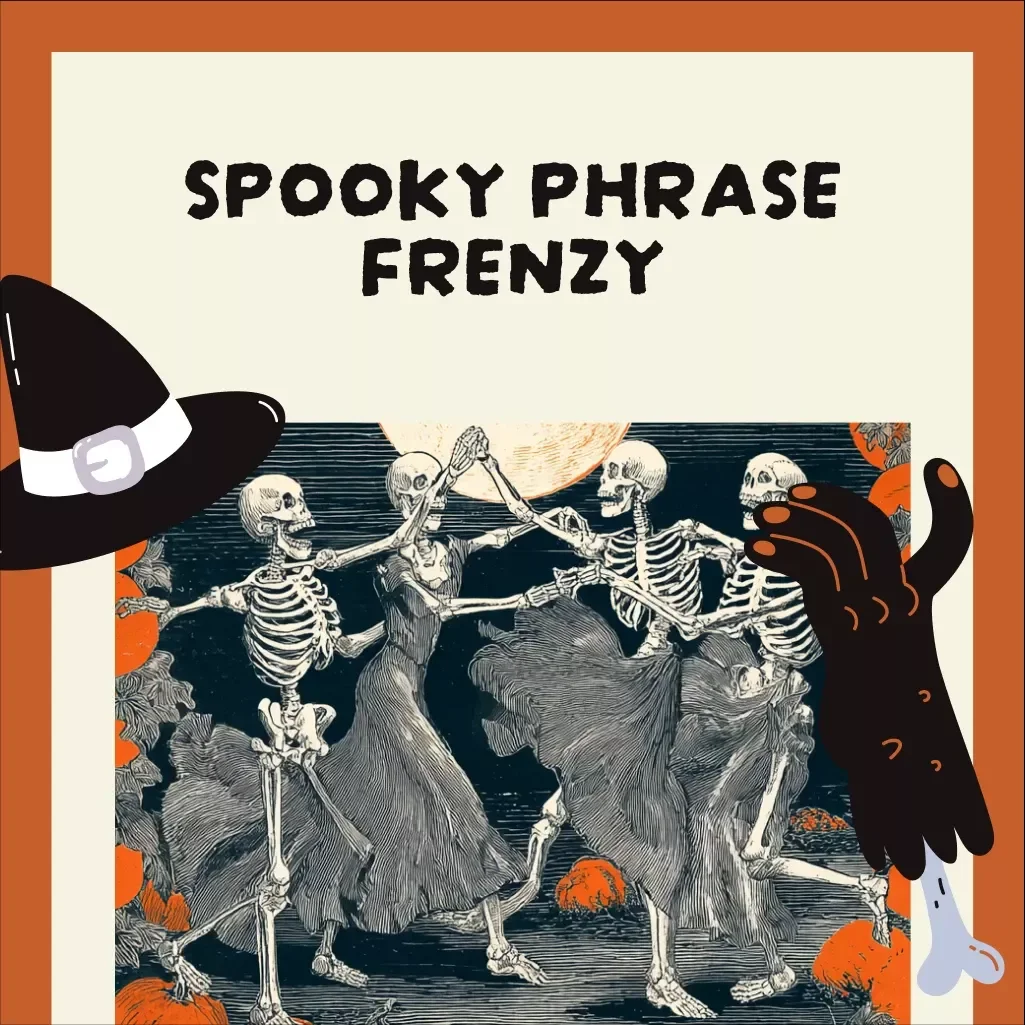 Spooky Phrase Frenzy for Halloween | Printable “Finish the Phrase” Halloween Game | Digital Download Guide & Party Fun