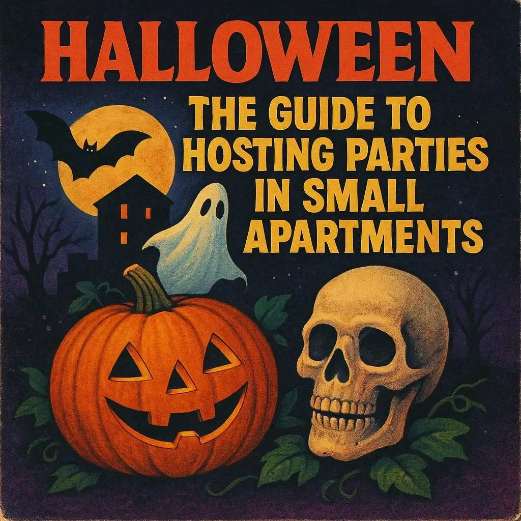 The Guide to Hosting Parties in Small Apartments | Space-Smart Setup Ideas | Party for Tiny Apartments | Digital eBook Download