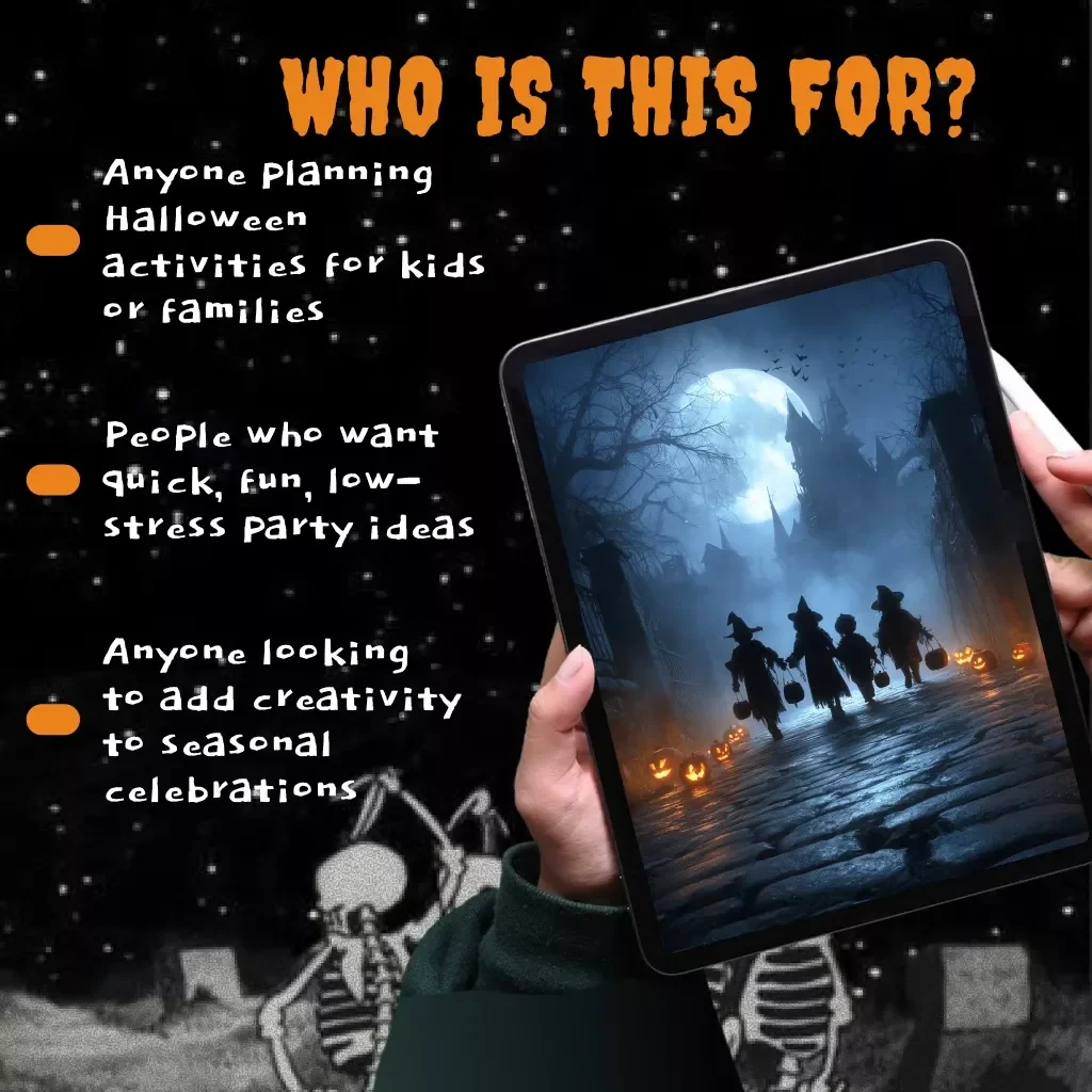 The Easy Halloween Scavenger Hunt Guide | Printable Digital Download | Fun Family-Friendly Halloween Activity