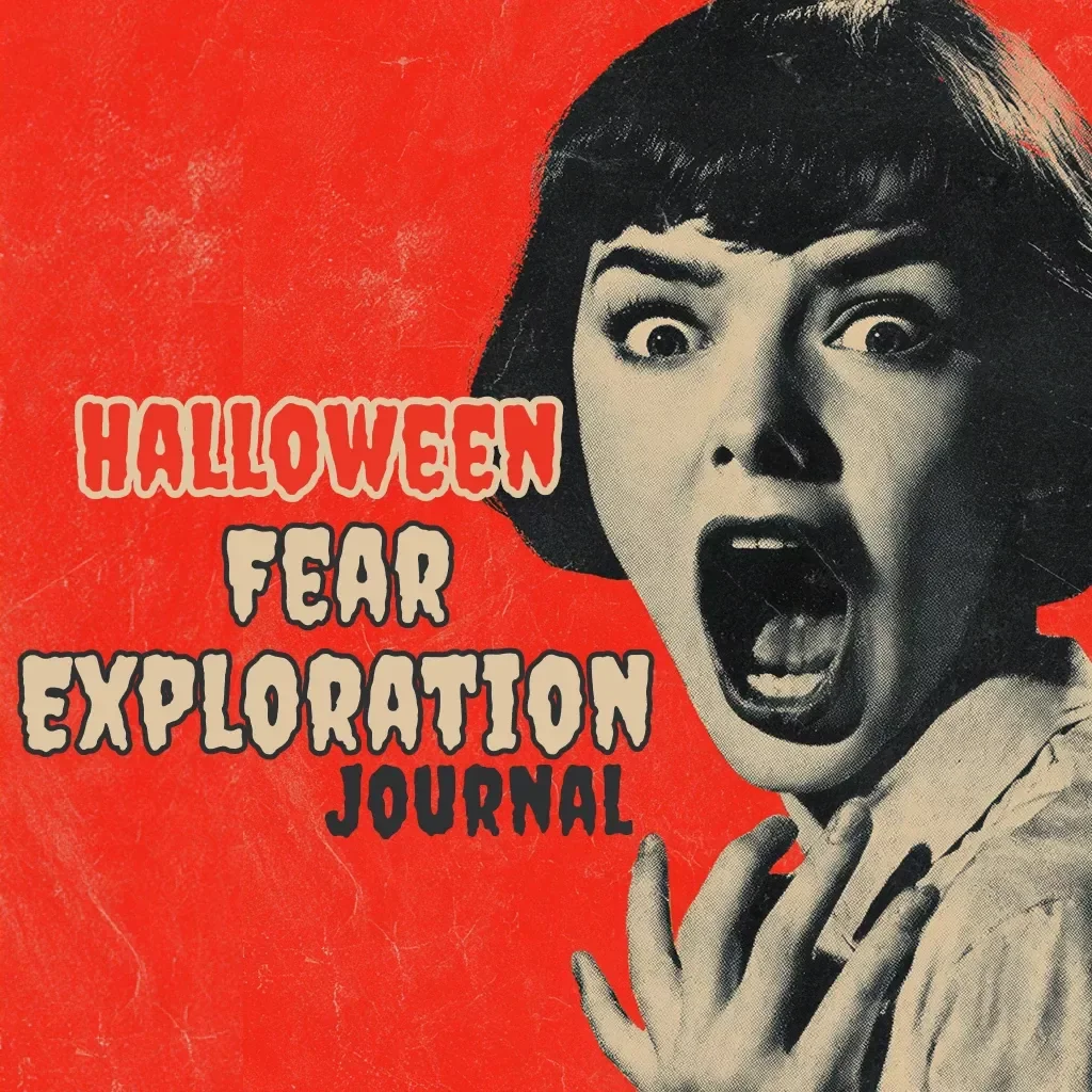 Halloween Fear Exploration Journal | Digital Download eBook Guide for Self-Reflection, Journaling & Resilience Building