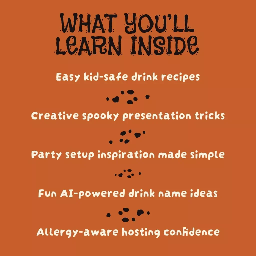 Boo-tiful Brews: A Spooky Halloween Drink Guide for Kids | Fun & Easy Spooky Drinks for Kids, Party Recipes, Safe Ingredients, Halloween Party Drinks