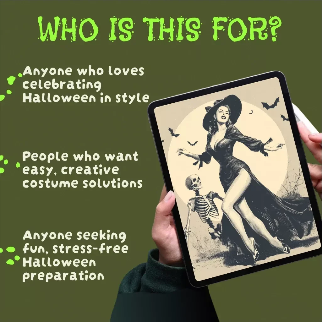 Adult Spooky Halloween Costumes Guide – DIY, Store-Bought, Makeup Tips & Accessories for Men & Women, Quick Inspiration, Budget-Friendly Ideas, Halloween Costume Checklist