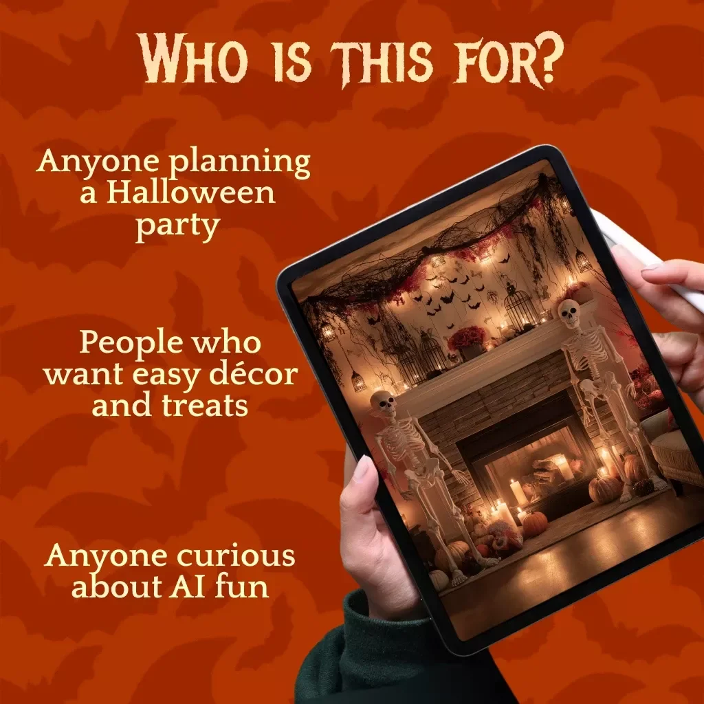 Spooky Halloween Magic | Digital Guide for Spooky Halloween Ideas | Decorations, Treats, Costumes & AI Prompts