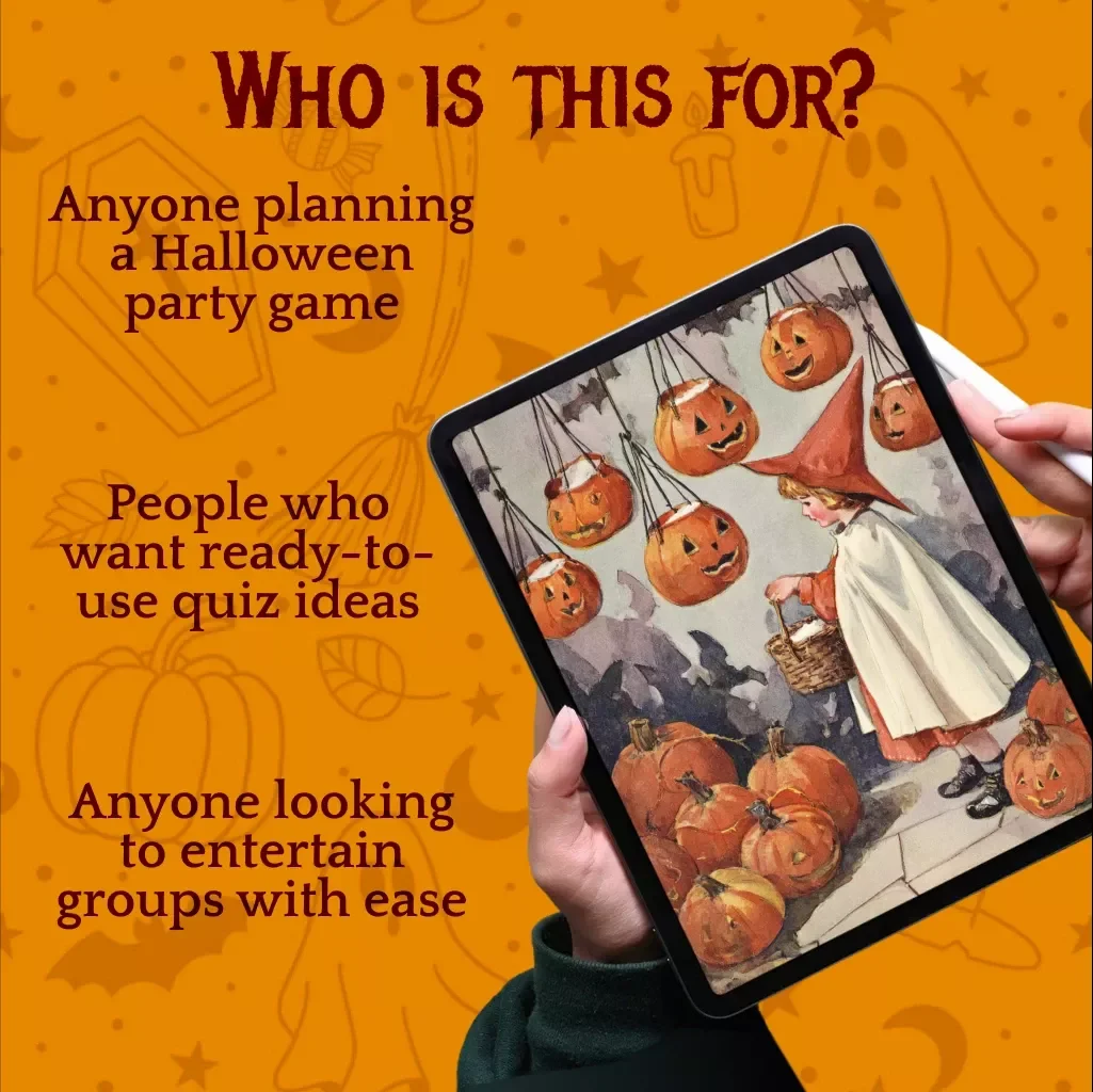 Halloween Fact-or-Fiction Quiz Checklist | How to Create a Halloween Fact-or-Fiction Quiz | Printable Digital Download Guide for Parties, Teachers & Families