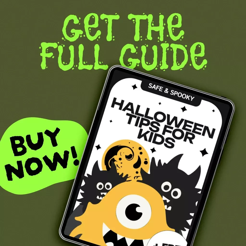 Safe & Spooky: Halloween Tips for Kids | Digital Download eBook | Halloween Safety Tips for Kids Guide, Checklist & Family Resource