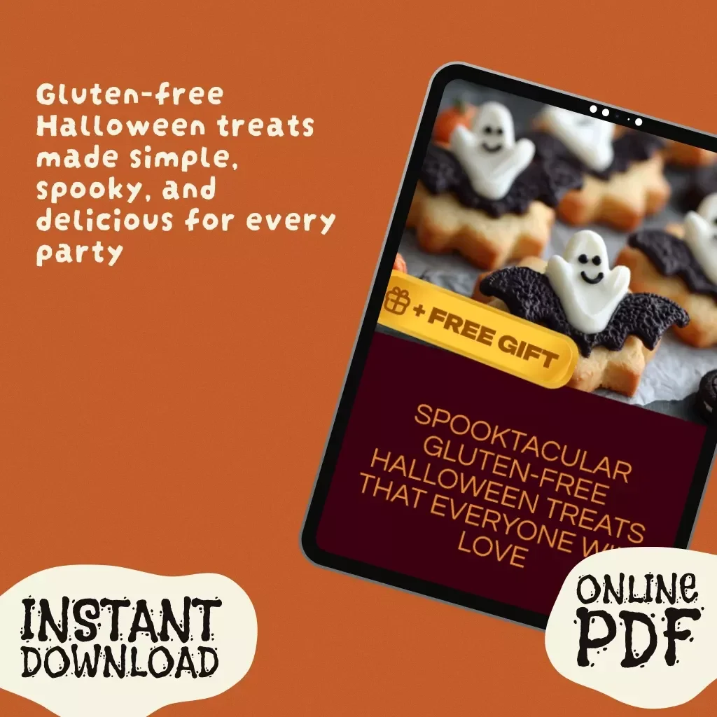 Spooktacular Gluten-Free Halloween Treats That Everyone Will Love | Gluten-Free Halloween Party Treat Guide | Digital Download eBook for Festive Recipes, Hosting, and Allergy-Friendly Fun
