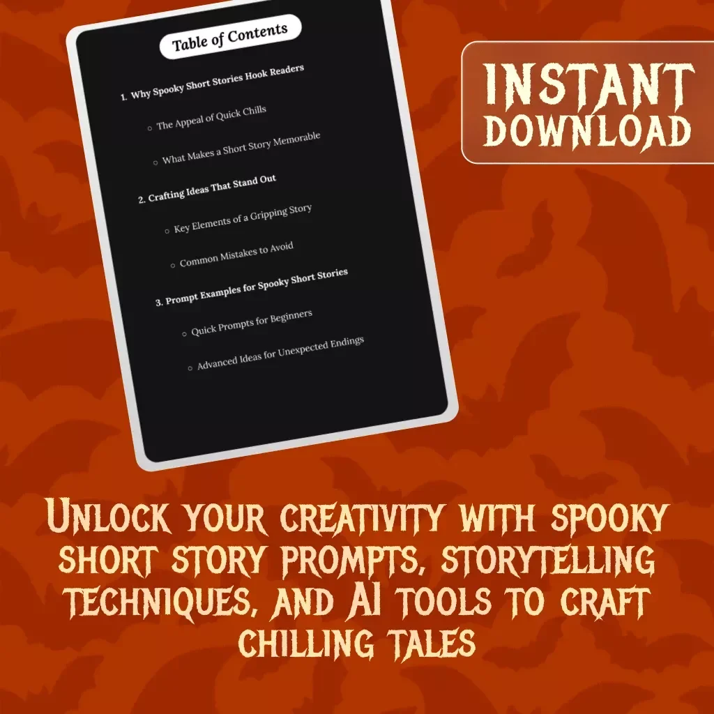 Shadows That Tell Stories: The Ultimate Guide to Crafting Spooky Short Stories and Unlocking Your Creative Potential